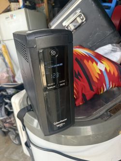 CyberPower 1500VA 900W Mini Tower AVR LINEINT UPS 12O, (CP1500AVRLCDTAA)