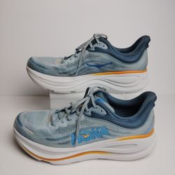 Hoka Bondi 9 Men's Drizzle Downpour Athletic Shoes ~ Size 14D Standard