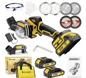 Cordless Mini Circular Saw for 20V Batter (Luxury package)