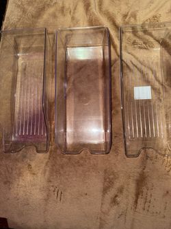 3 12 pack plastic cans organizer