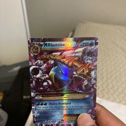 M Blastoise Pokémon Card 