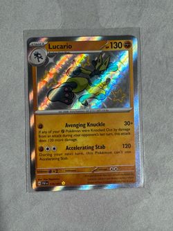 Lucario Paldean Fates