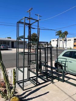 Steel cabinet frames