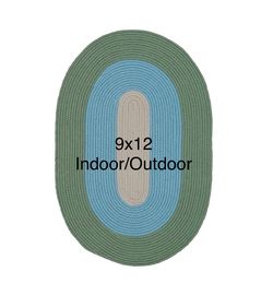 9x12 Indoor/Outdoor Braided Area Rug