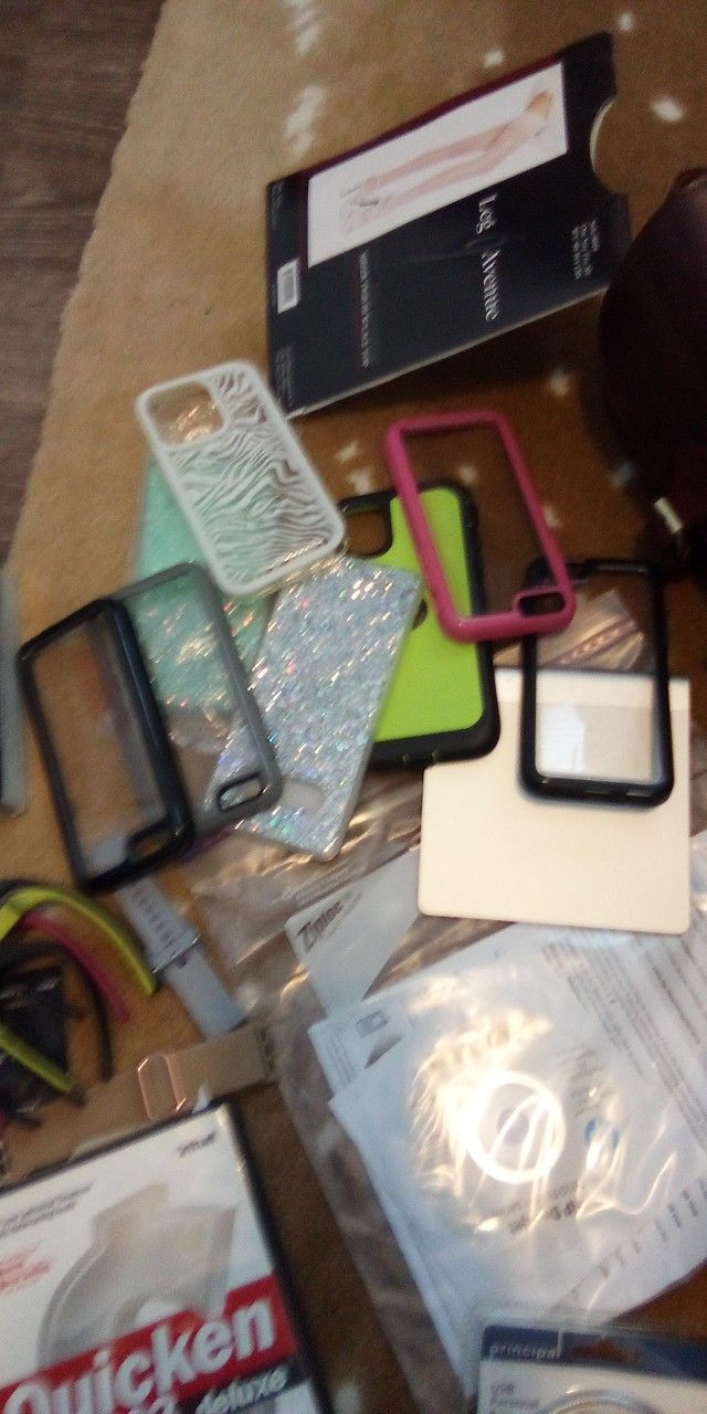 Variety Phone Cases & Fit Bit Bands, Smart Watch Cases