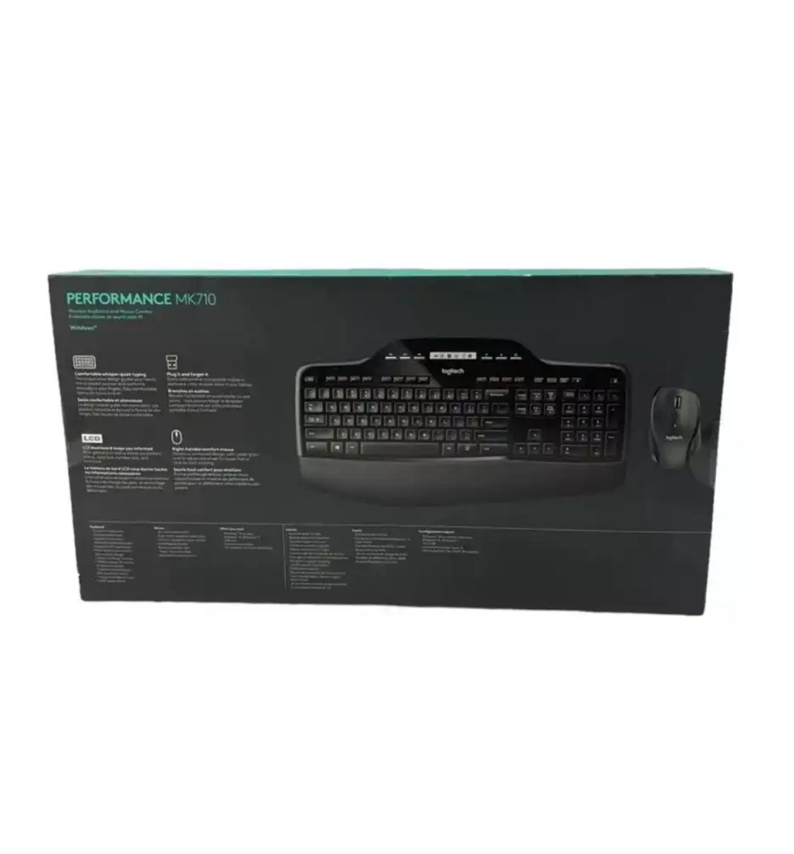 KeyBoard Mouse Combo Wireless Logitech MK710 Full Size Keyboard & Computer Mouse Brand New Sealed
