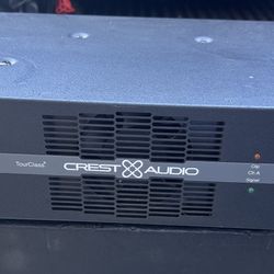 Crest Audio VS1100 Wired 120Volt 60Hz TourClass Power Amplifier 550Watts per channel at 4ohms. Working great. 