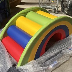 Softplay Multicolor Climbing Station