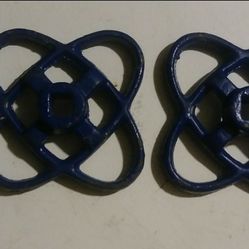 Vintage Industrial Machine Age Water Valve Handle Steampunk Art Outdoor Shut Off Cast Iron Lot