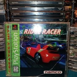 Playstation 1 Game "Ridge Racer" ( Vintage 1995 )
