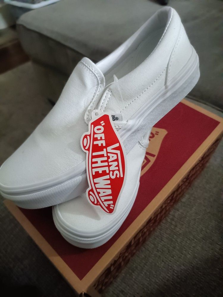 Vans True White