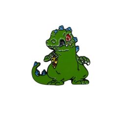 Nickelodeon Pin Rugrats Reptar dinosaur Brooch