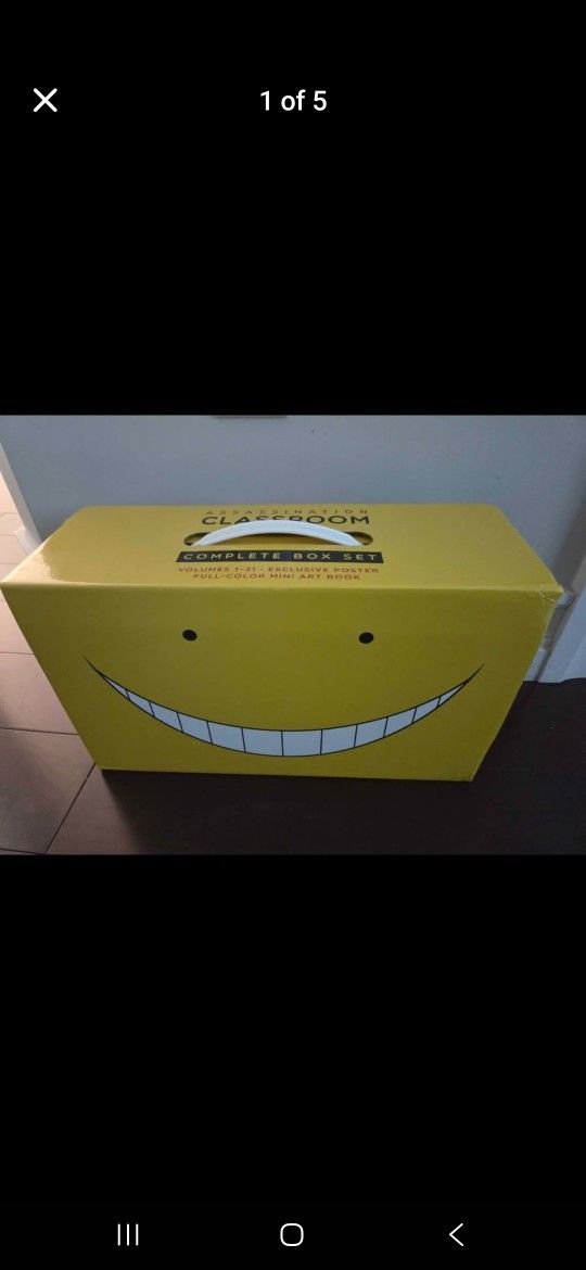 Assassination Classroom Complete Box Set Includes Volumes 1-21 With Bonuses
