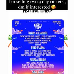 Baja Fest 3 Day Tickets 