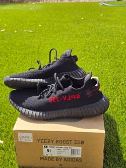 Adidas Yeezy Boost 350 V2 Bred Size 9.5
