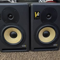 KRK V8 Series 2 Powered Studio Monitors (2 Speakers)