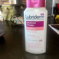 Lubriderm.  Body wash   16.oz.    8 