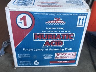 Kem tek Muriatic acid for swimming pool