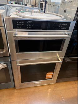 KitchenAid 27” microwave oven combo