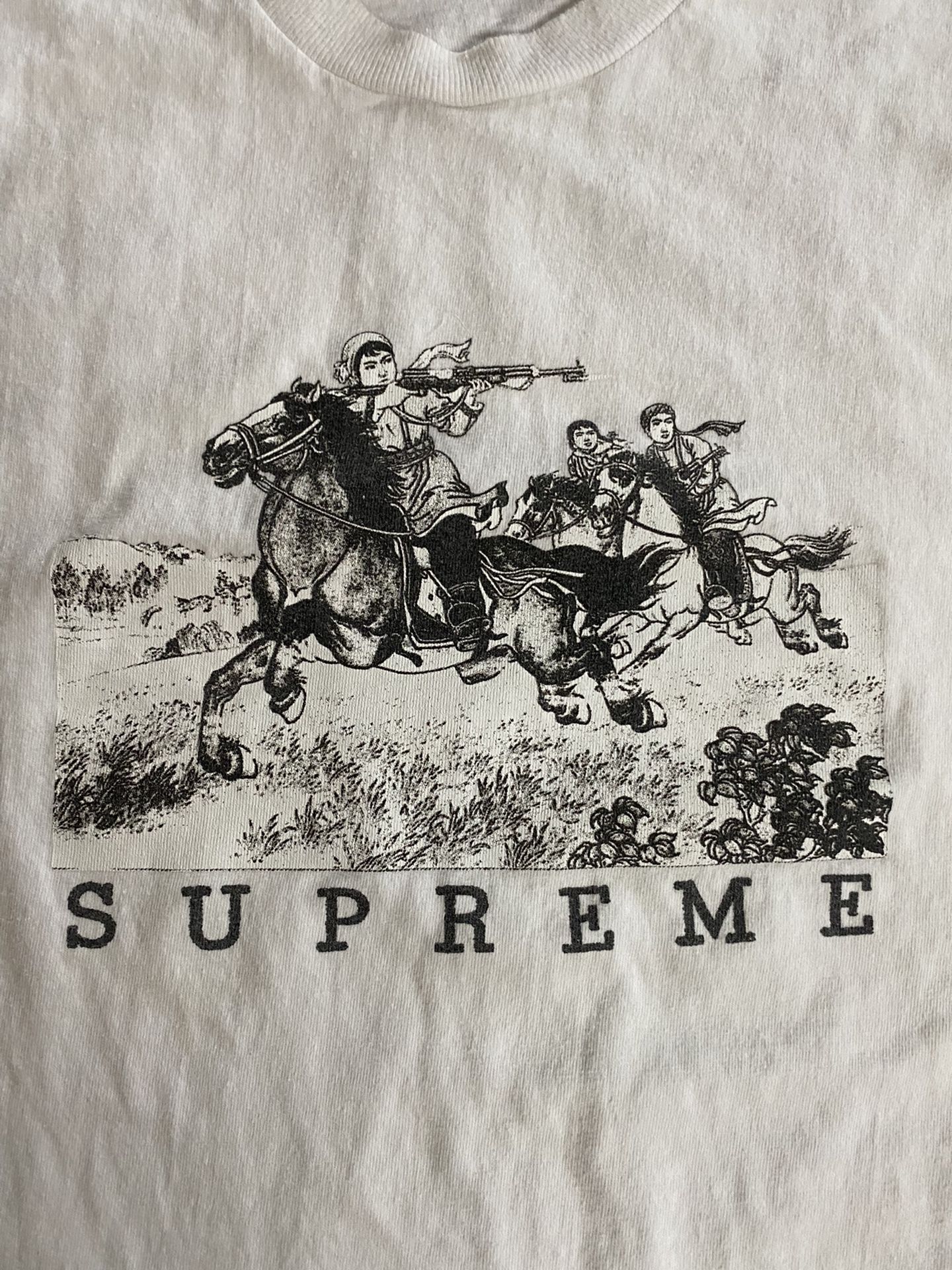 Supreme horse sticker cheap