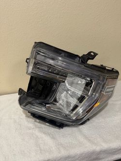 2019-2022 gmc sierra 1500 headlight