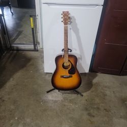 Yamaha acoustic guitar