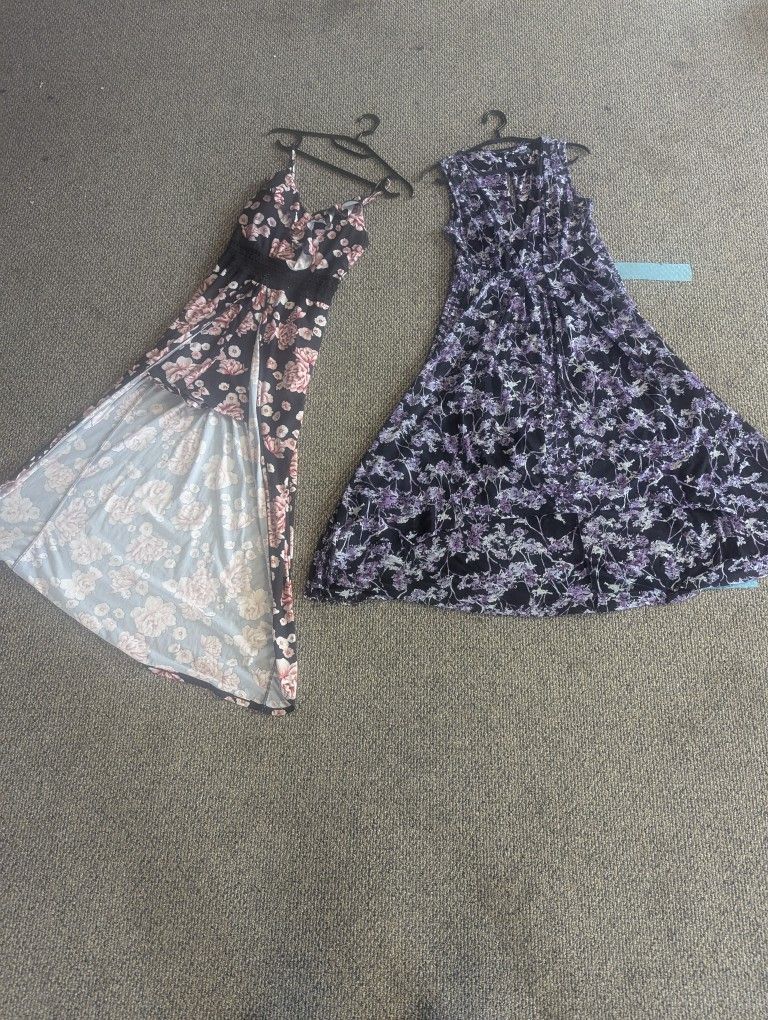 Asymmetrical Dress Set