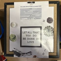 Letter Board with 188 Letters included