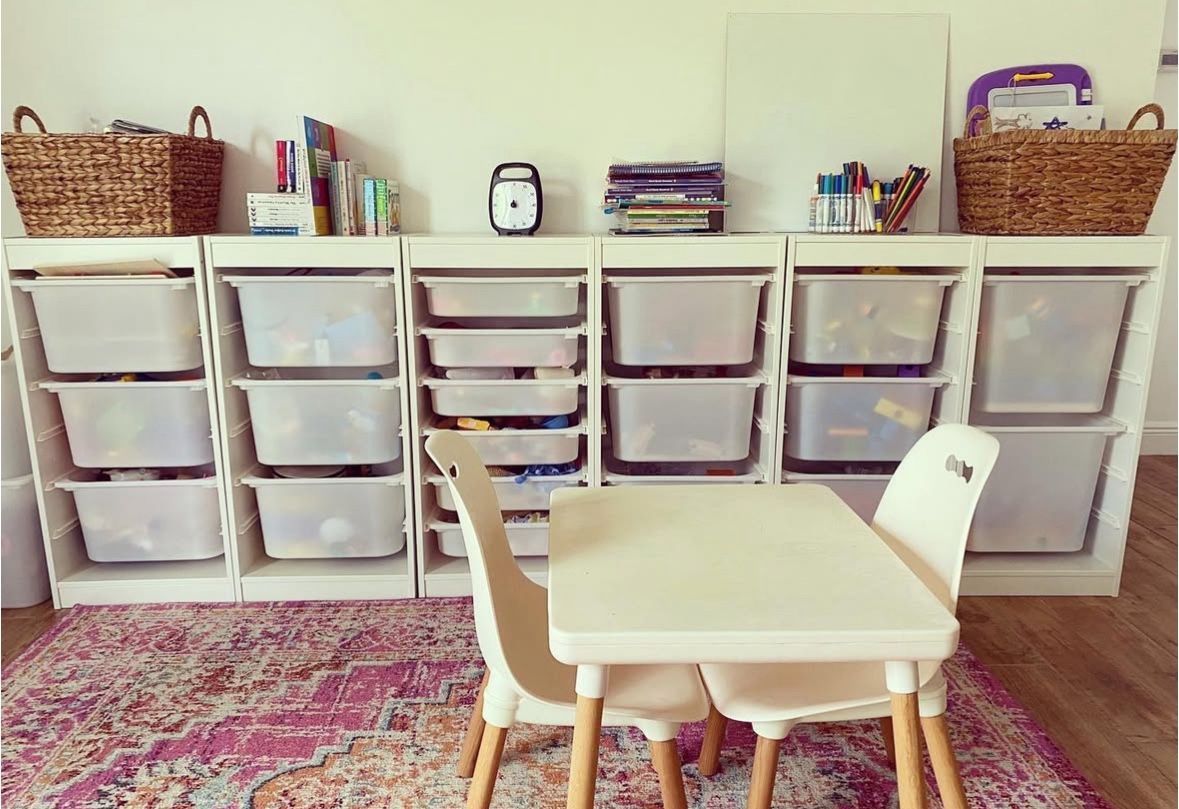 Playroom Shelves System