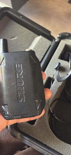 Shure wireless transmitter
