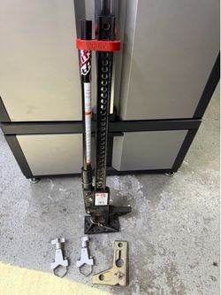 High lift UTV Jack with mounts