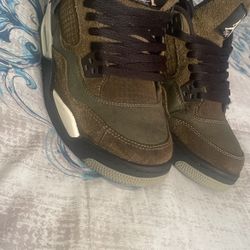 Air Jordan 4 Retro SE GS Craft Olive