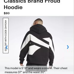 Reebok Classics Brand Proud Hoodie