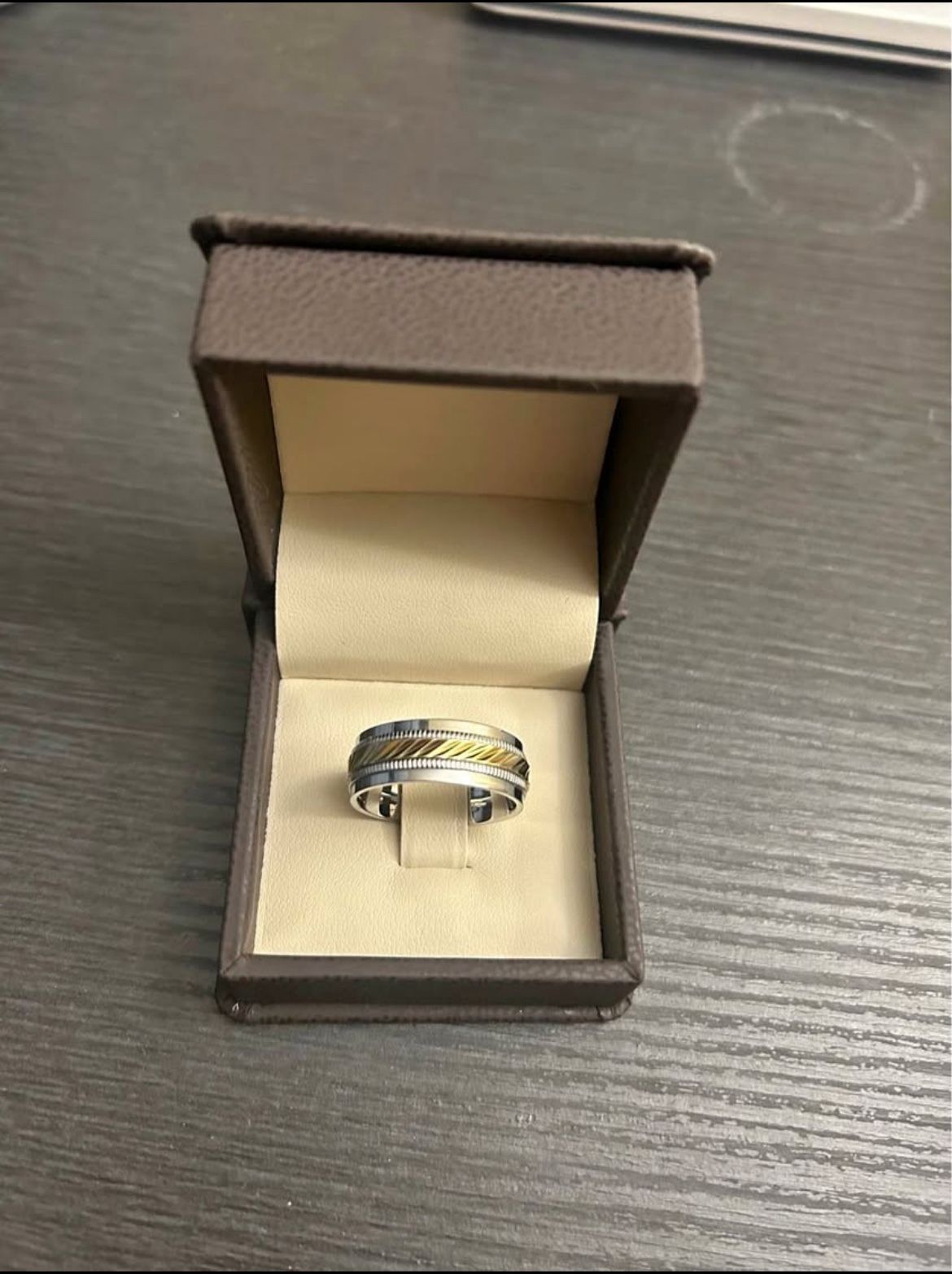 Gold And Silver Men’s Ring