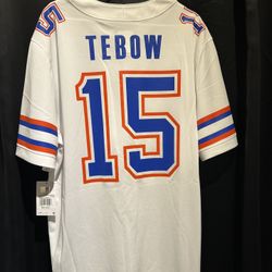 Tim Tebow Florida Jersey,  2XL, New Never Worn