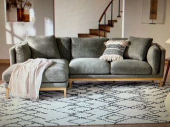 Brand New Castlery  Owen Chaise Sectional Sofa Left Hand Facing Seat