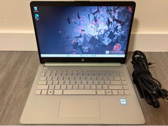 HP 14” Laptop (Willow Green) - Intel N150 / 8GB RAM / 128GB SSD