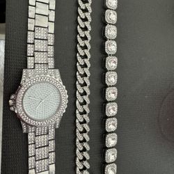 Watch And Bracelet Set 