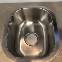 Stainless Steel Bar Sink 18G
