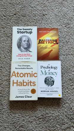 4 Business, Finance & Self-Improvement Books Bundle