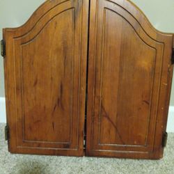 Dart Board Cabinet