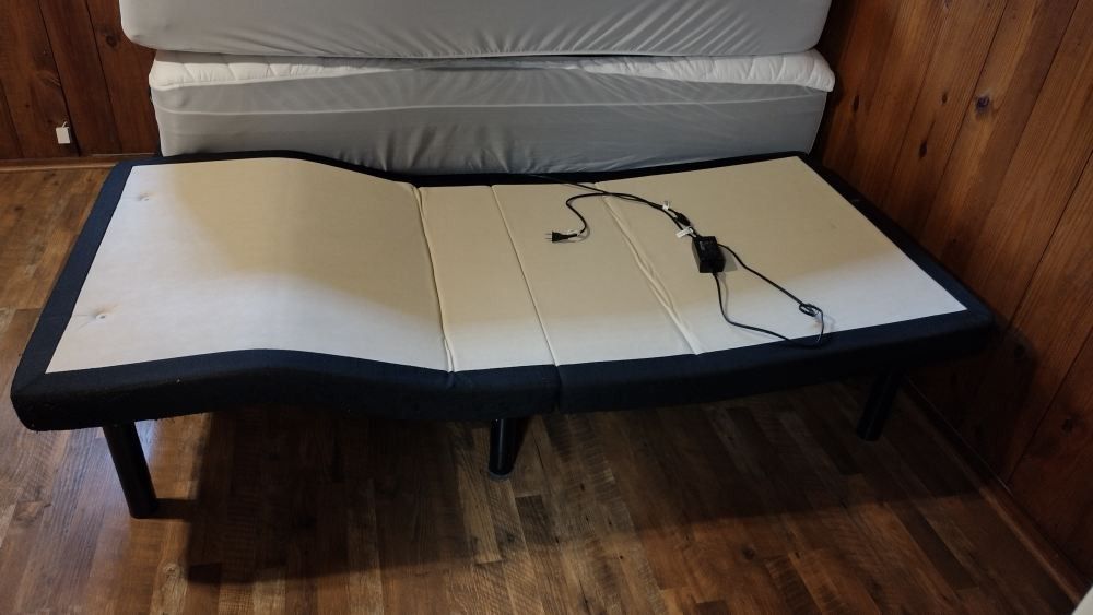 Adjustable Twin Bed Complete Base And Mattress Ease Electric Head And Foot Control