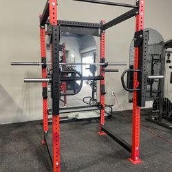 Squat Rack Combo (Rack+Bench+ Plates+Barbell) - BIG SALE 🔥 -Power Rack Bundle