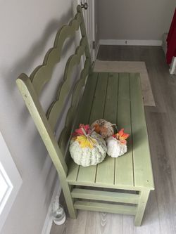 Custom Solid Wood Bench