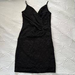 GUESS Black Lace Mini Dress (NEW)