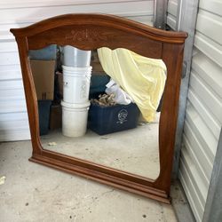 Dresser And Mirror
