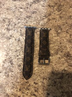 Apple Watch bands one black and one brown