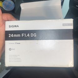 Sigma 24mm F1.4 DG