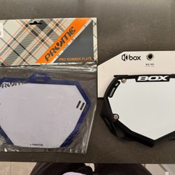 Box & Pryme Number Plates Bmx Race