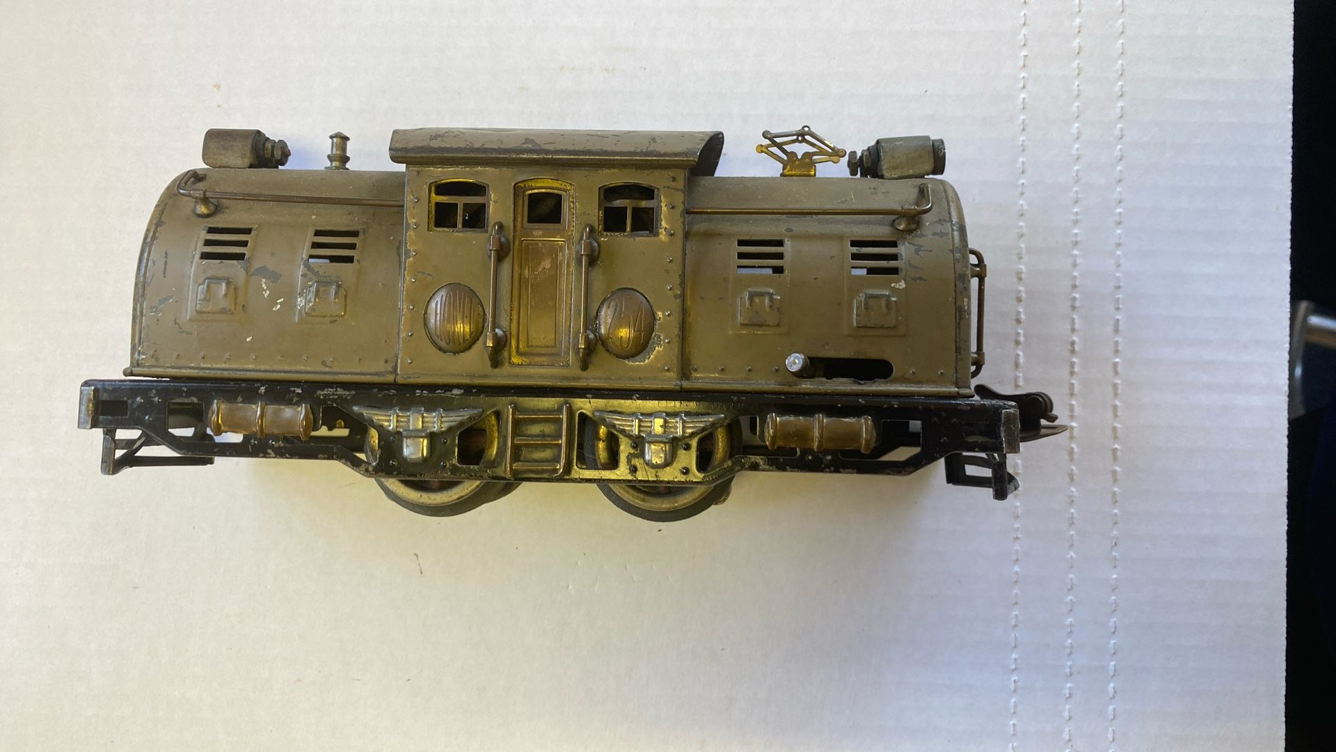 Lionel #254, 1929 Electric Locomotive Olive Green